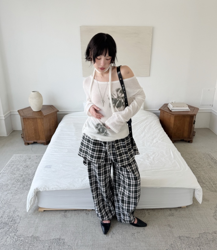SHOTGUN韓國直郵女裝新款25春夏熱賣人氣推薦時尚休閑休閑褲SHOTGUN休閑褲
