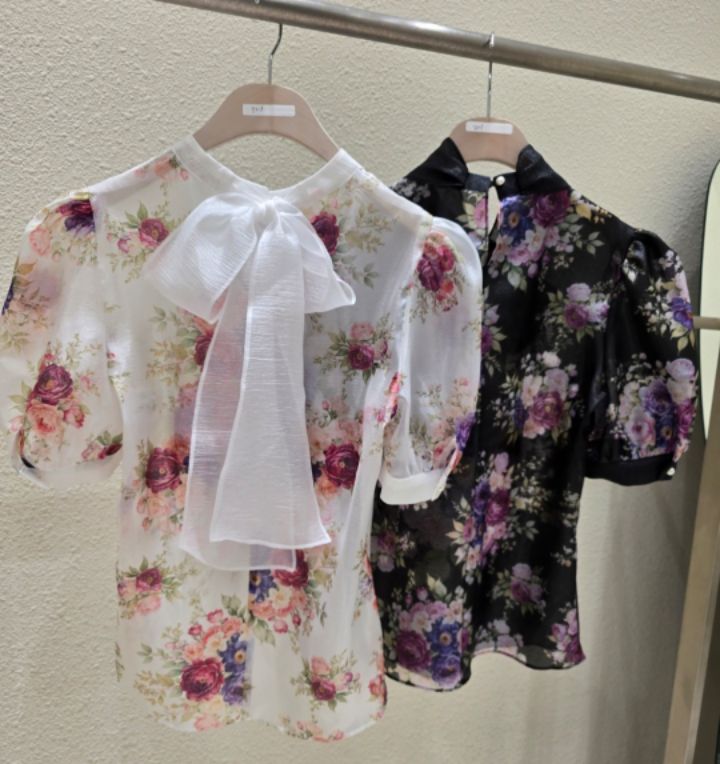 火Ⅱ-화투-T東大門代購女士新款25春夏休閑職業襯衫蕾絲衫火Ⅱ襯衫/蕾絲衫
