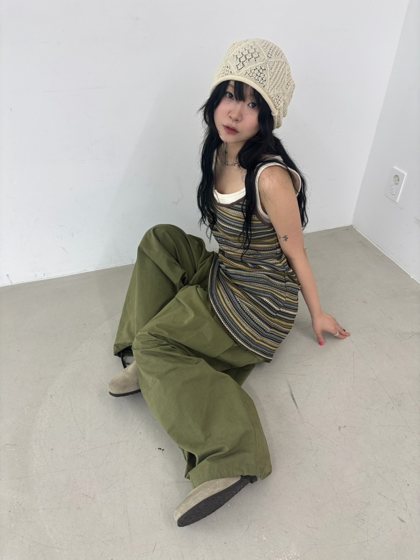 SHOTGUN東大門直郵女士新品真品25春夏人氣職業熱賣吊帶背心SHOTGUN吊帶/背心