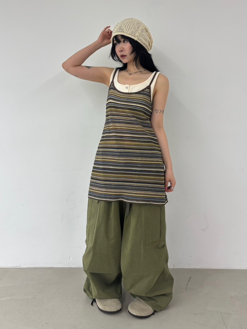 SHOTGUN東大門直郵女士新品真品25春夏人氣職業熱賣吊帶背心SHOTGUN吊帶/背心