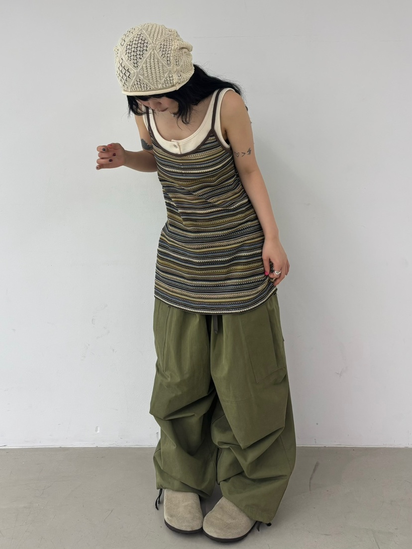 SHOTGUN東大門直郵女士新品真品25春夏人氣職業熱賣吊帶背心SHOTGUN吊帶/背心