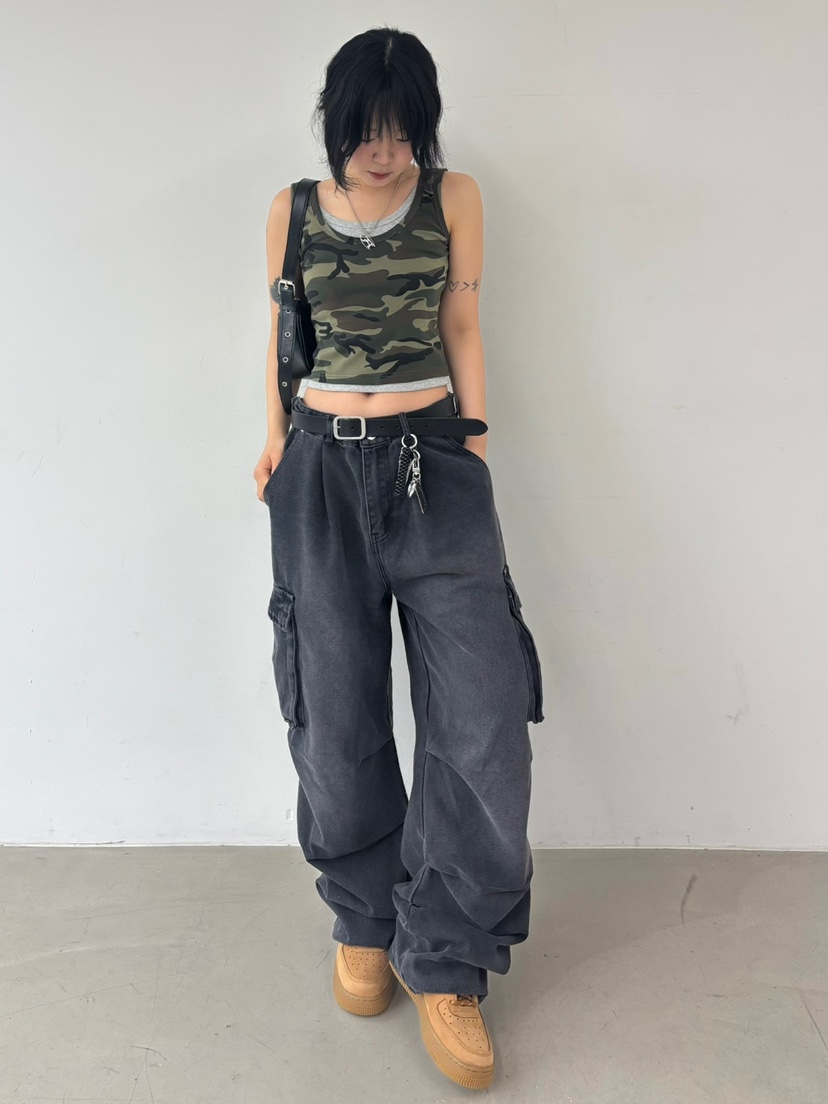 SHOTGUN東大門直郵女裝新款真品職業推薦熱賣人氣休閑吊帶背心SHOTGUN吊帶/背心