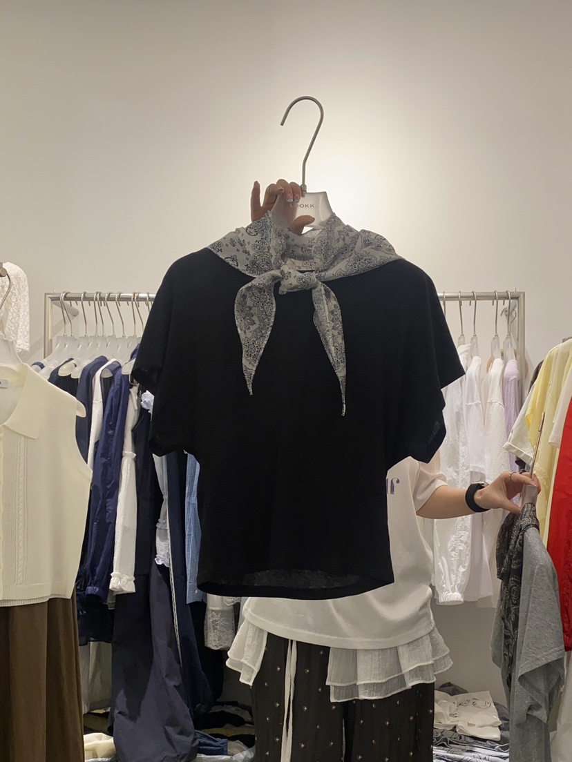 LOOKK東大門直郵女士新品真品時尚休閑人氣推薦25春夏熱賣T恤LOOKKT恤圖色4