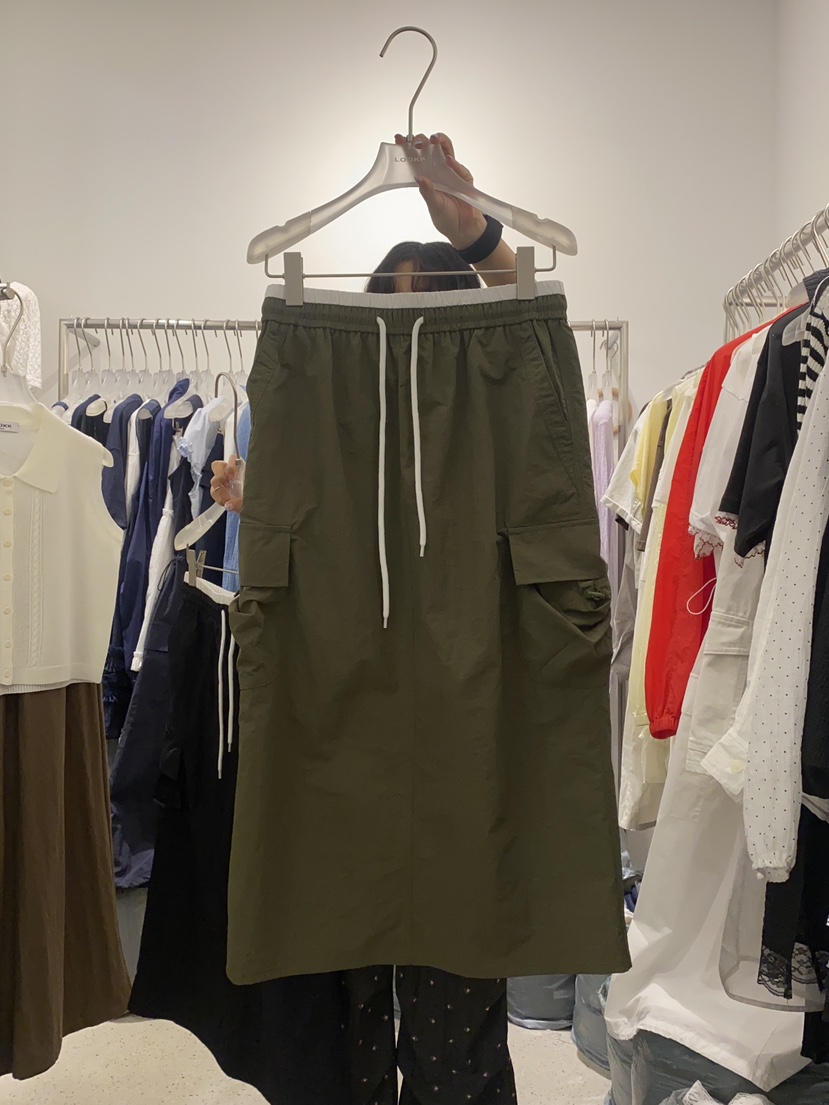 LOOKK東大門代購女裝新品25春夏職業真品熱賣推薦人氣時尚長裙LOOKK長裙