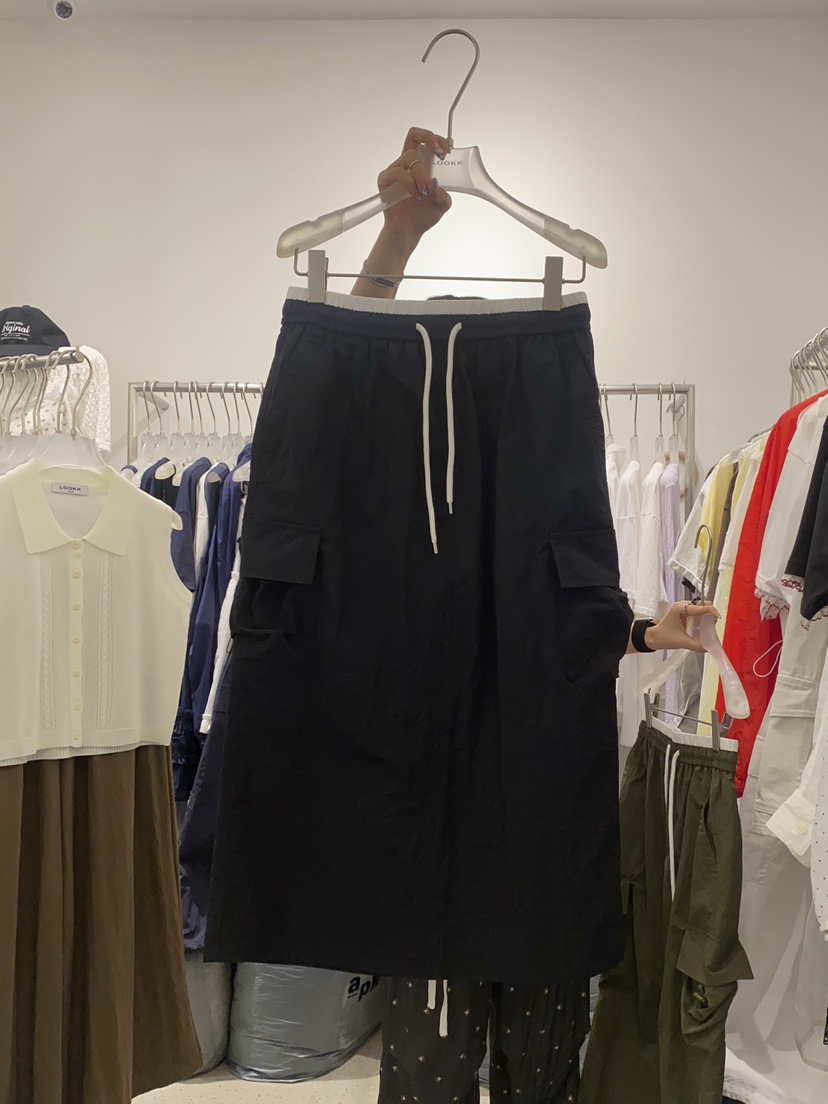 LOOKK東大門代購女裝新品25春夏職業真品熱賣推薦人氣時尚長裙LOOKK長裙圖色2