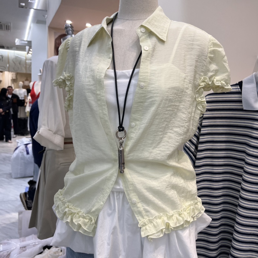 RUMIRU/AWEAR東大門代購女士新品休閑熱賣人氣時尚襯衫蕾絲衫awear/RUMIRU襯衫/蕾絲衫圖色2