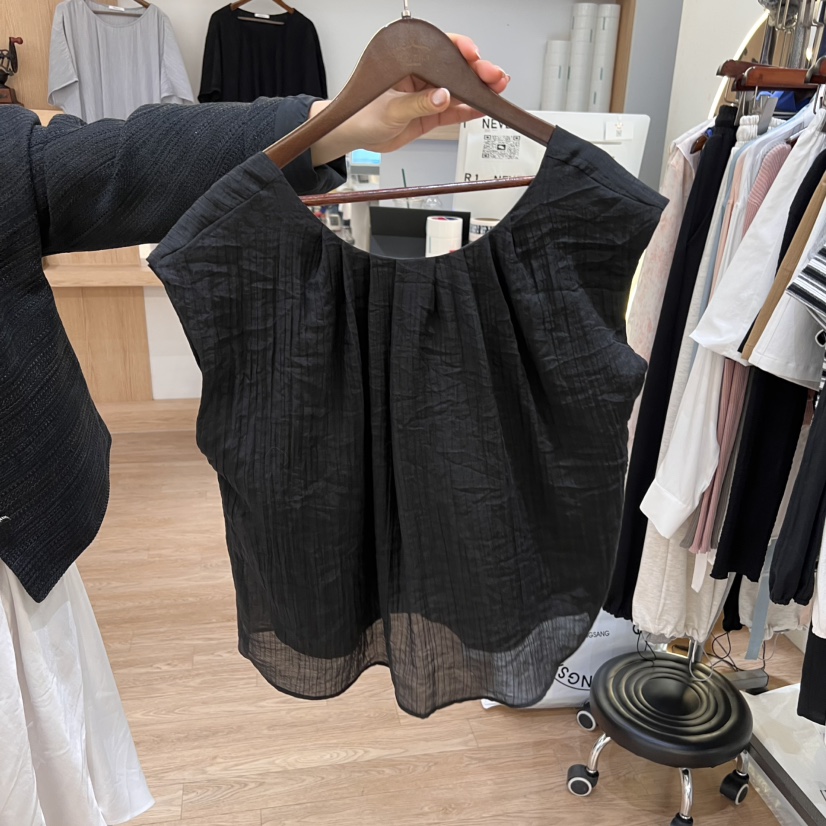 NEVER.1東大門直郵女士新品25春夏真品人氣職業休閑吊帶背心NEVER.1吊帶/背心圖色3