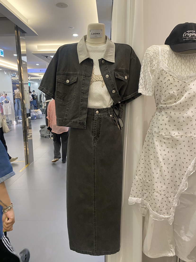 LOOKK東大門代購女士新款25春夏職業時尚人氣真品套裝兩件套LOOKK套裝圖色2