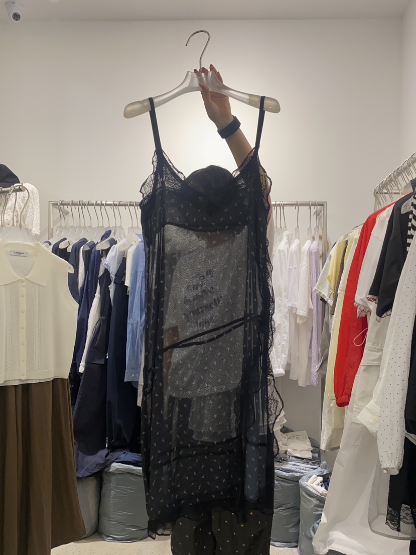 LOOKK東大門實拍女士新款熱賣休閑25春夏職業連衣裙不含內搭LOOKK連衣裙圖色2