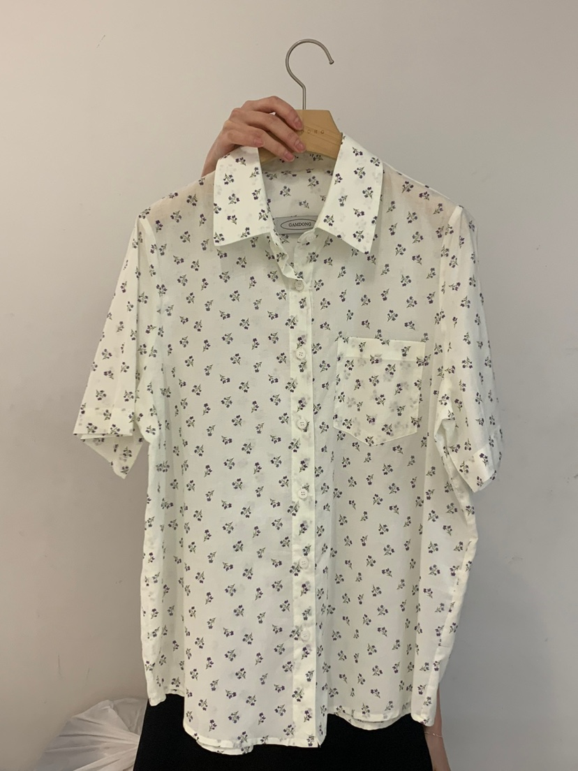 GAMDONG東大門代購女士新品真品推薦人氣職業時尚襯衫蕾絲衫GAMDONG襯衫/蕾絲衫圖色1