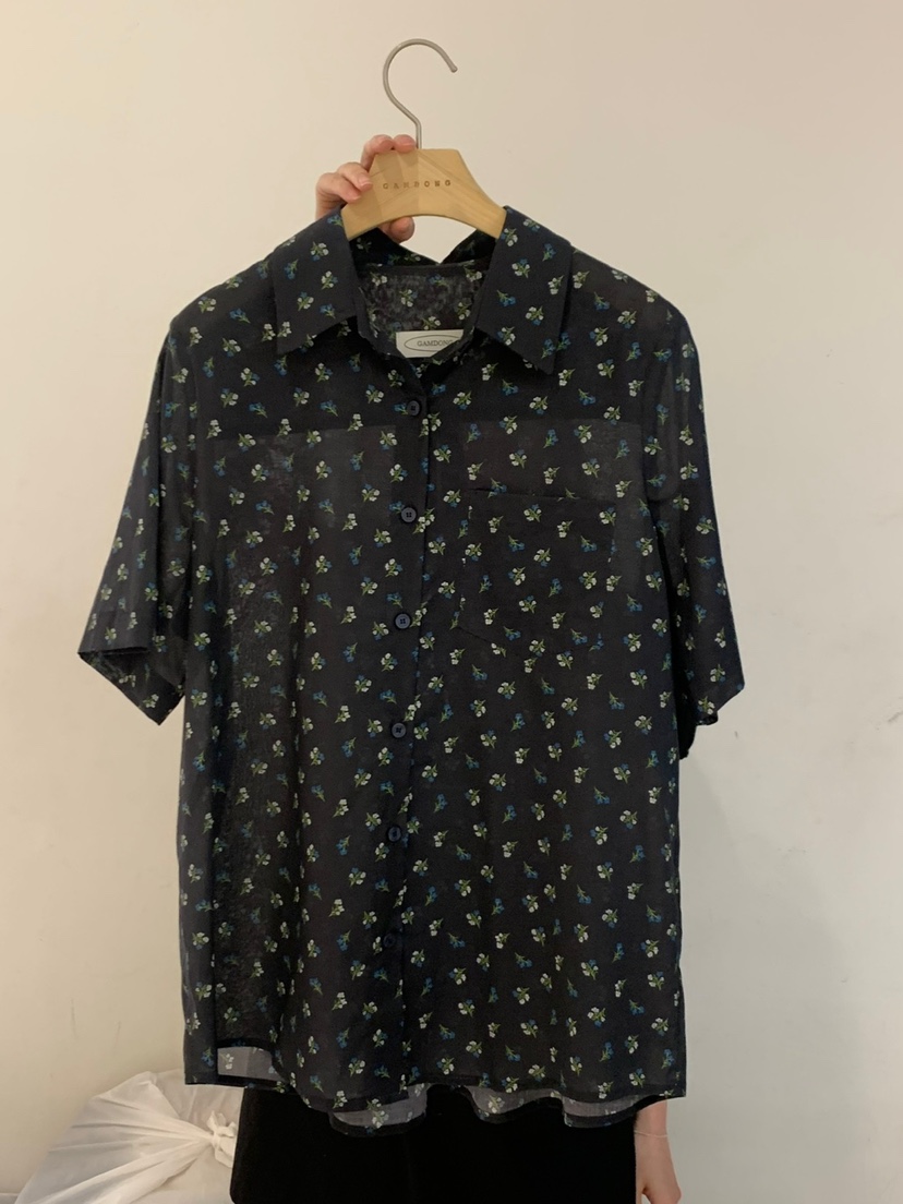 GAMDONG東大門代購女士新品真品推薦人氣職業時尚襯衫蕾絲衫GAMDONG襯衫/蕾絲衫圖色2