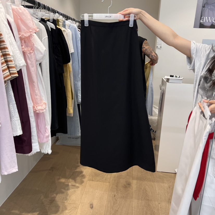 RUMIRU/AWEAR東大門直郵女裝新品職業真品25春夏半身裙中短裙awear/RUMIRU半身裙/中短裙圖色2