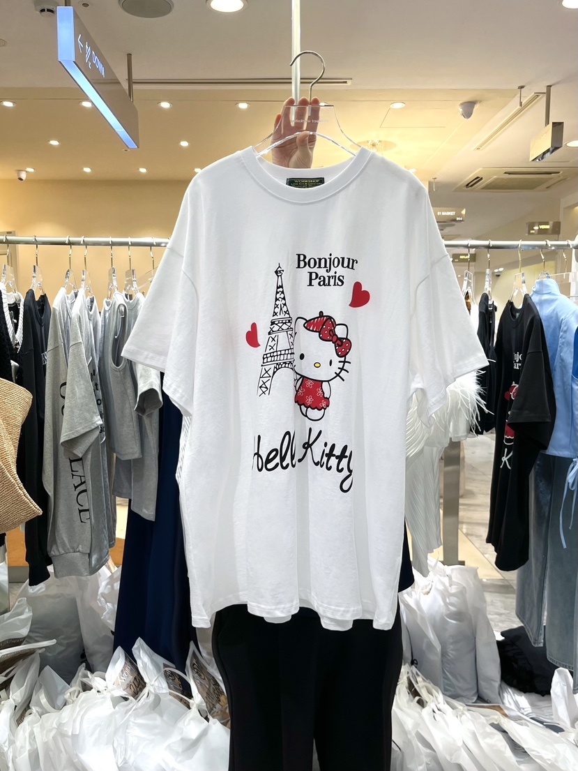 WORK SHOP韓國直郵女士新款推薦25春夏職業時尚真品熱賣T恤Work_shopT恤