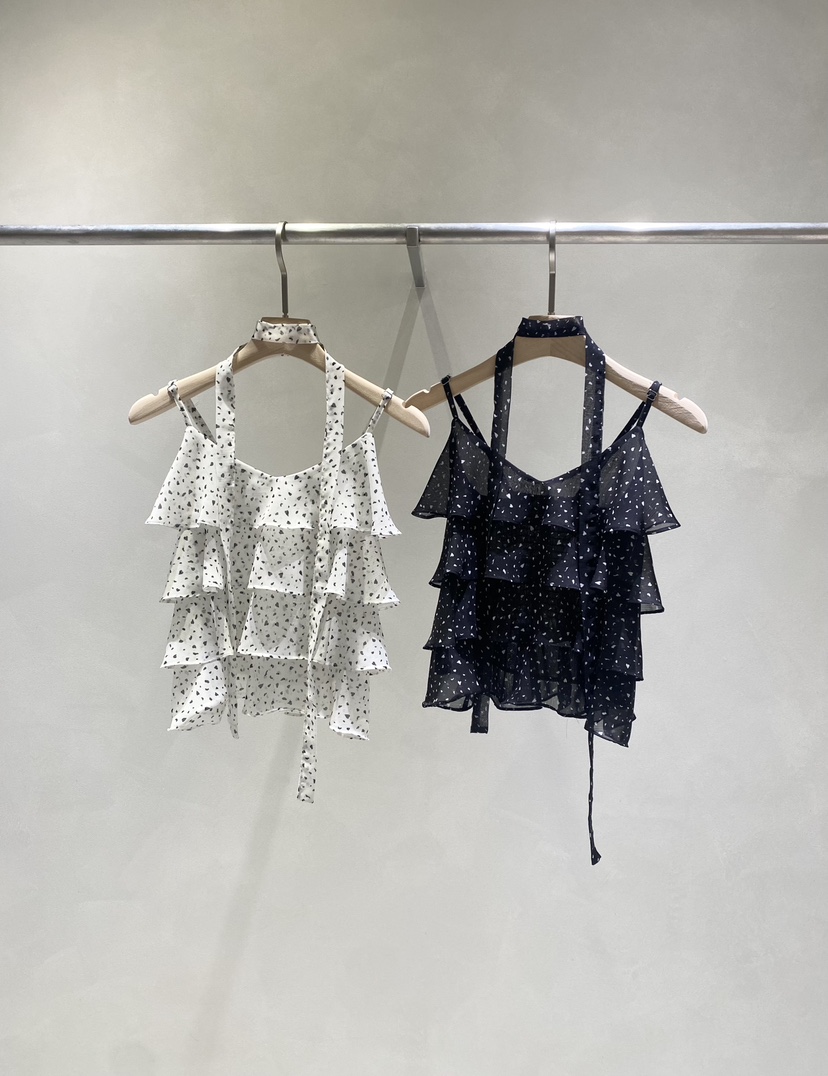 TOO HOT東大門代購女士新品25春夏時尚熱賣吊帶背心含脖帶TOO HOT吊帶/背心