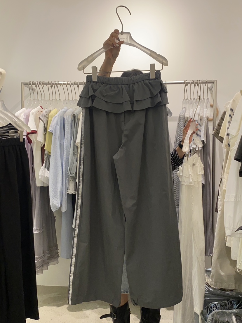 LOOKK韓國代購女裝新品休閑時尚真品推薦職業熱賣25春夏休閑褲LOOKK休閑褲