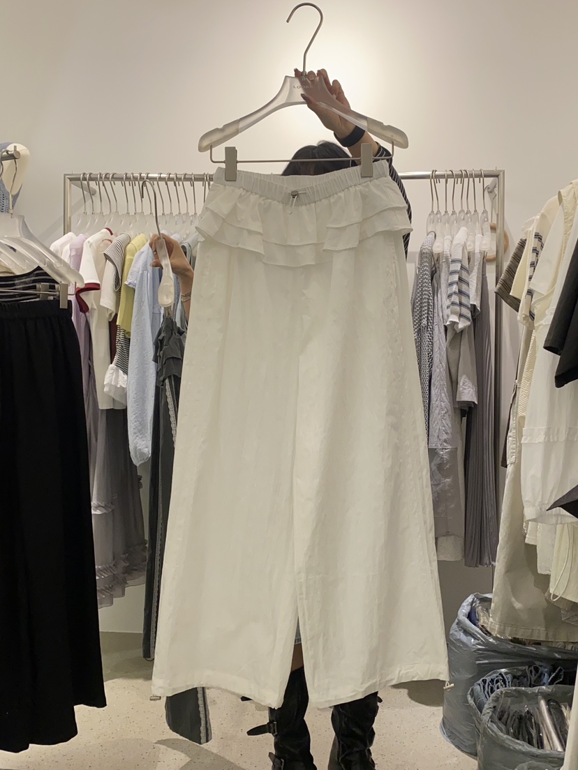 LOOKK韓國代購女裝新品休閑時尚真品推薦職業熱賣25春夏休閑褲LOOKK休閑褲