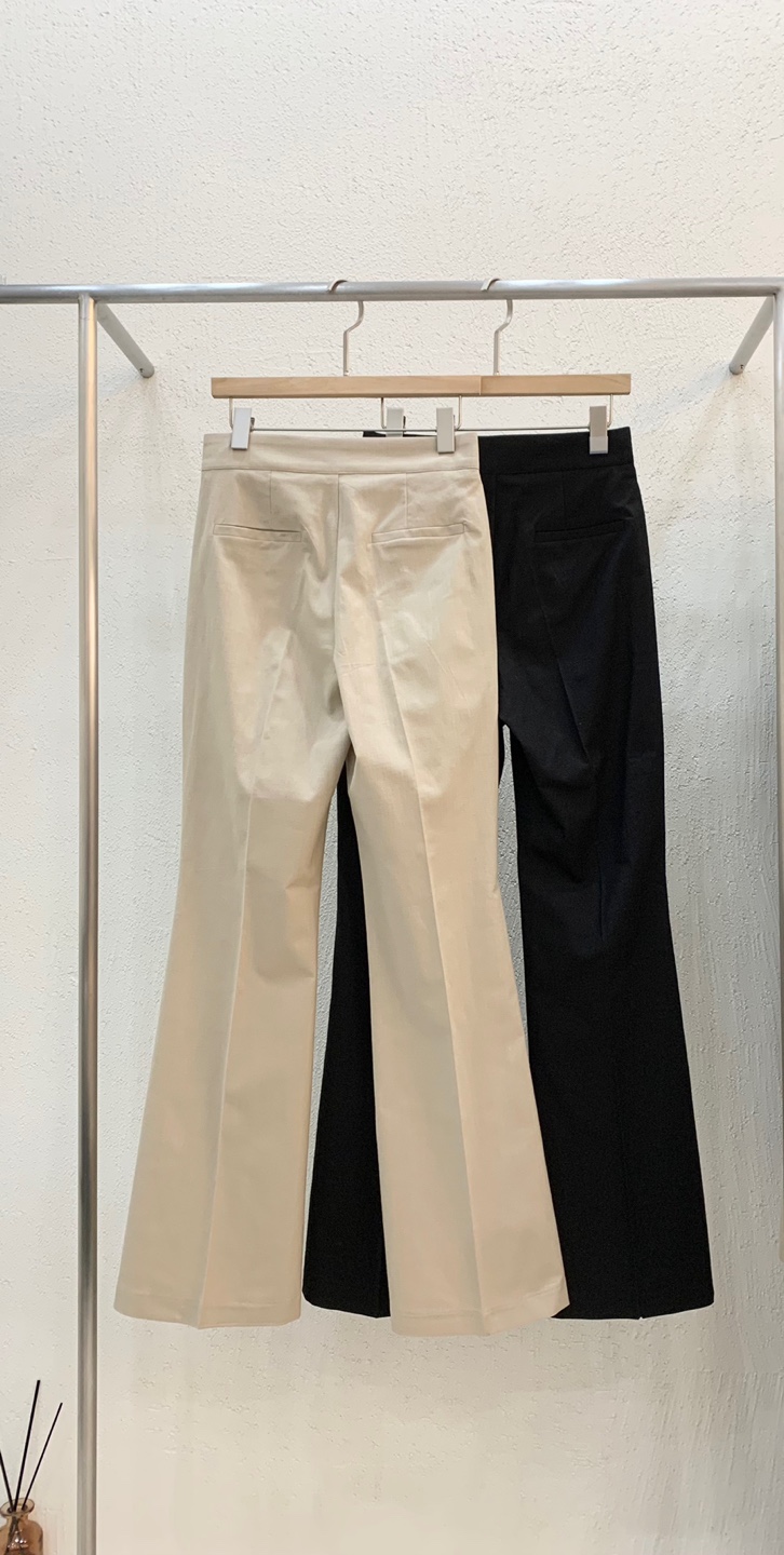 LIGHT AND SALT東大門代購女裝新款人氣推薦熱賣休閑褲喇叭LIGHT AND SALT休閑褲