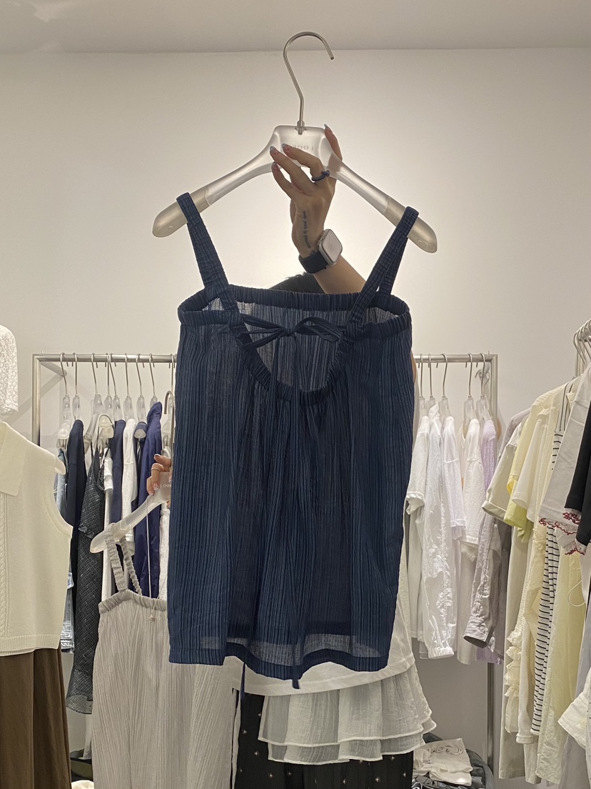 LOOKK韓國代購女裝新品25春夏真品人氣休閑時尚熱賣吊帶背心LOOKK吊帶/背心