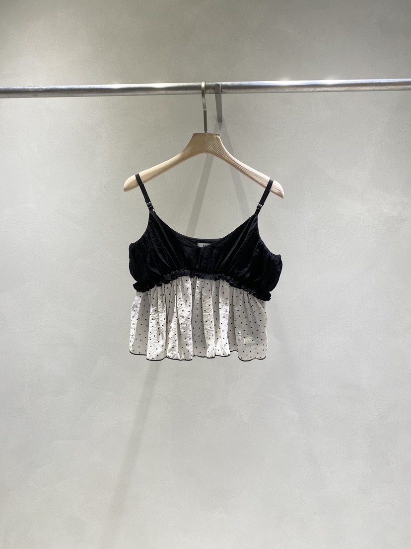 TOO HOT韓國代購女裝新款時尚真品人氣25春夏推薦吊帶背心TOO HOT吊帶/背心圖色2