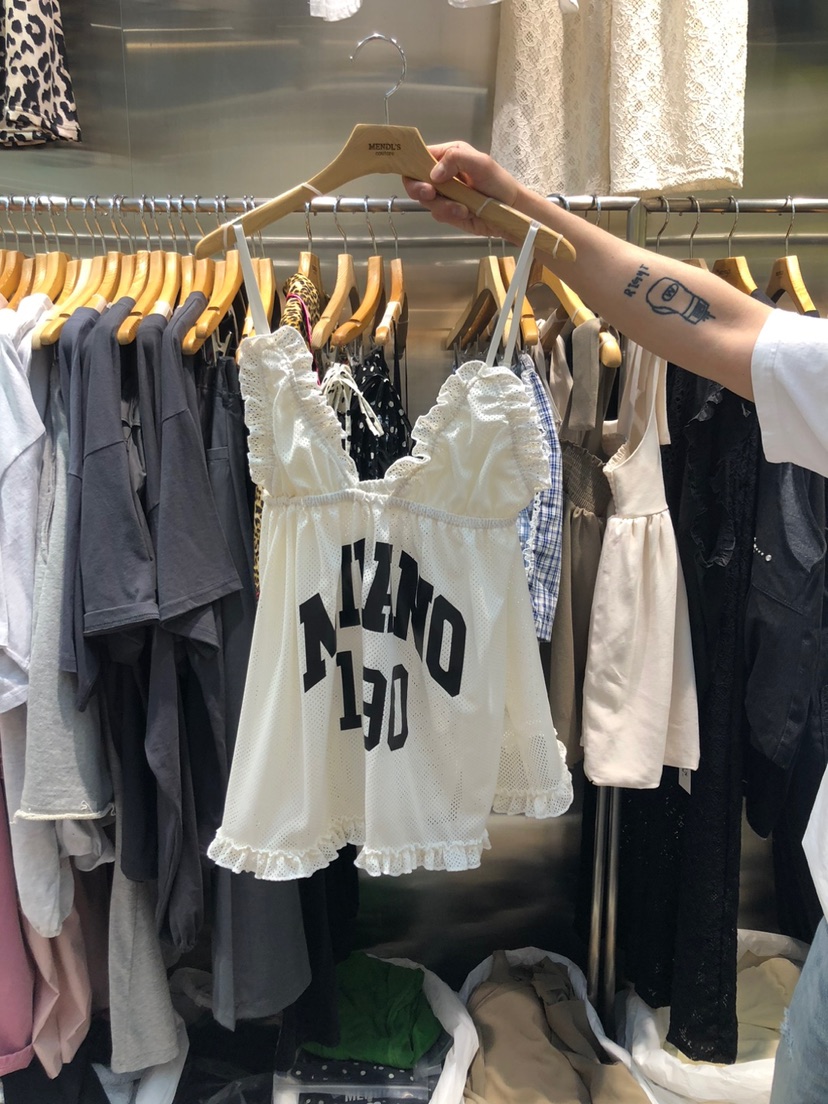 MENDL S韓國直郵女裝新品25春夏推薦職業人氣熱賣吊帶背心MENDL S吊帶/背心