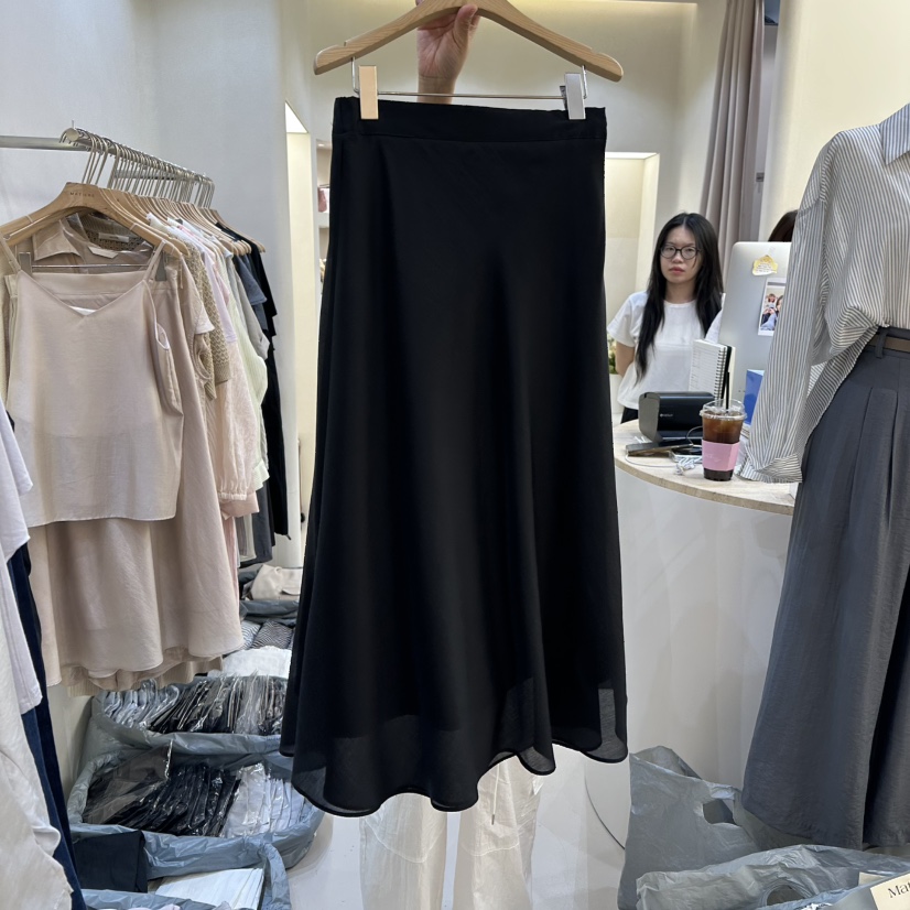 MATIERE韓國直郵女裝新品25春夏職業推薦休閑時尚真品熱賣長裙MATIERE長裙圖色2
