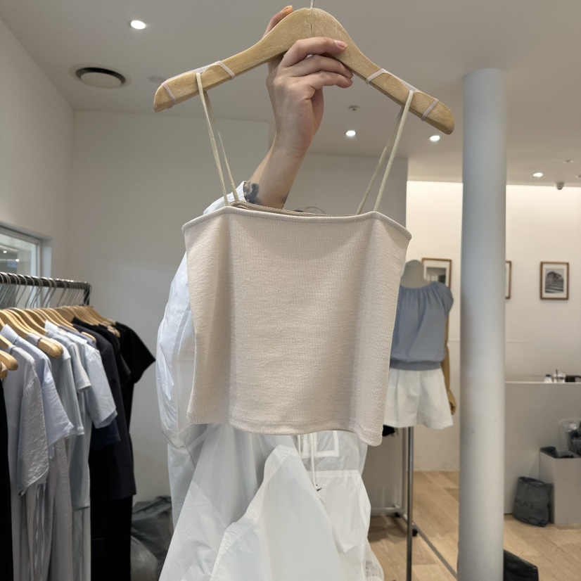 OVU東大門代購女士新品真品人氣休閑時尚25春夏推薦吊帶背心OVU吊帶/背心圖色2
