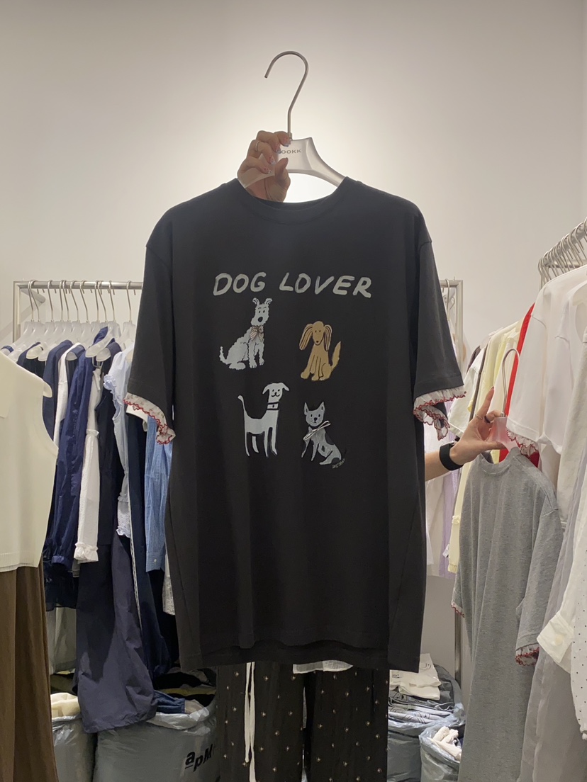 LOOKK韓國直郵女士新品真品休閑職業人氣時尚25春夏推薦T恤LOOKKT恤圖色3