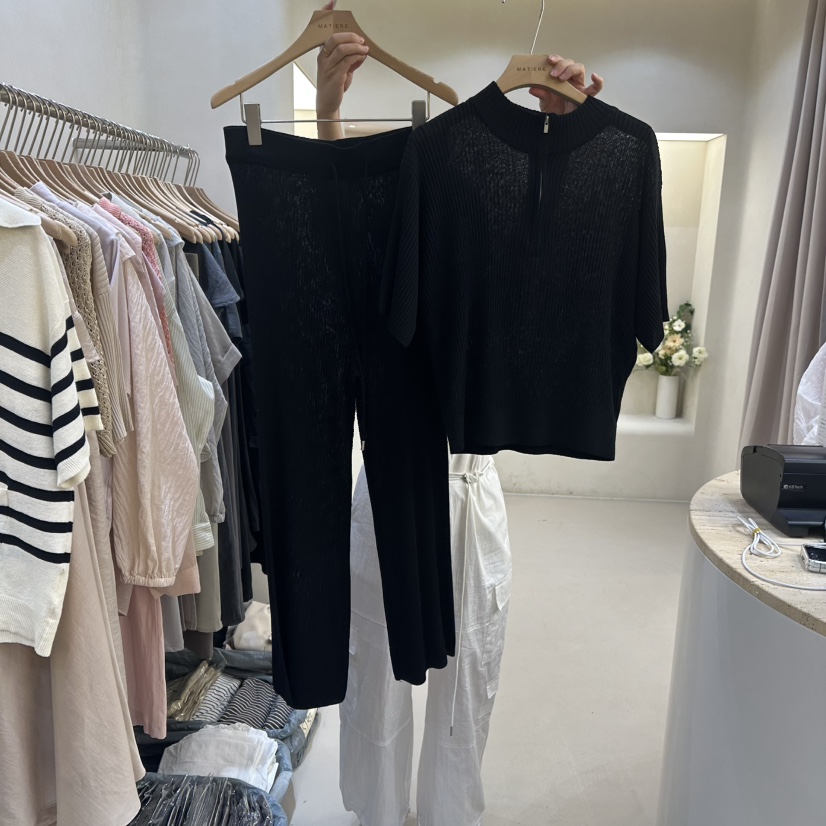MATIERE東大門代購女裝新品時尚真品推薦職業休閑套裝兩件套MATIERE套裝圖色2