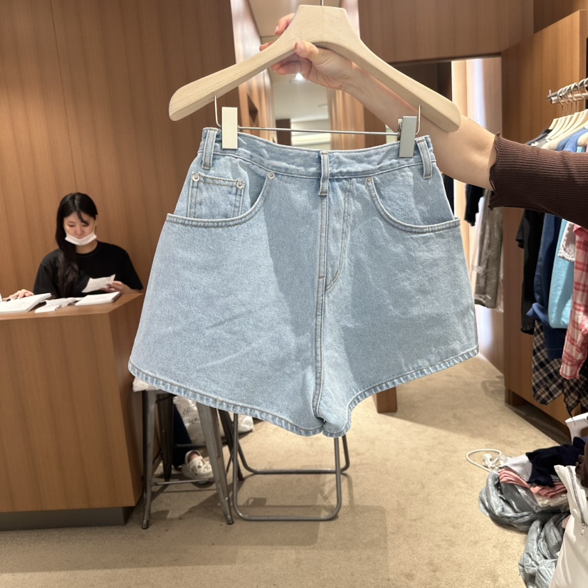 REPERTORY韓國代購女裝新品職業真品25春夏休閑熱賣人氣短褲REPERTORY短褲