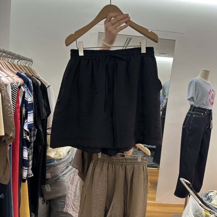 NAVE東大門實拍女裝新品真品熱賣時尚推薦25春夏人氣休閑短褲NAVE短褲圖色3