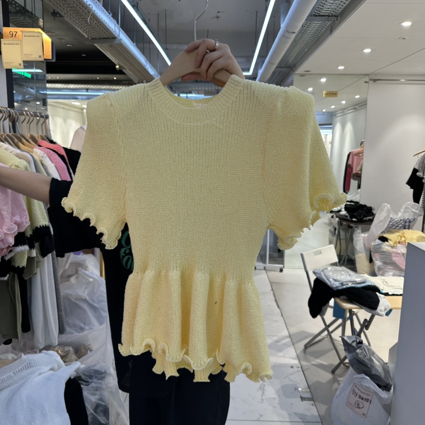 SAGE BRUSH韓國直郵女士新品人氣職業休閑熱賣時尚推薦針織衫SAGE BRUSH針織衫圖色2