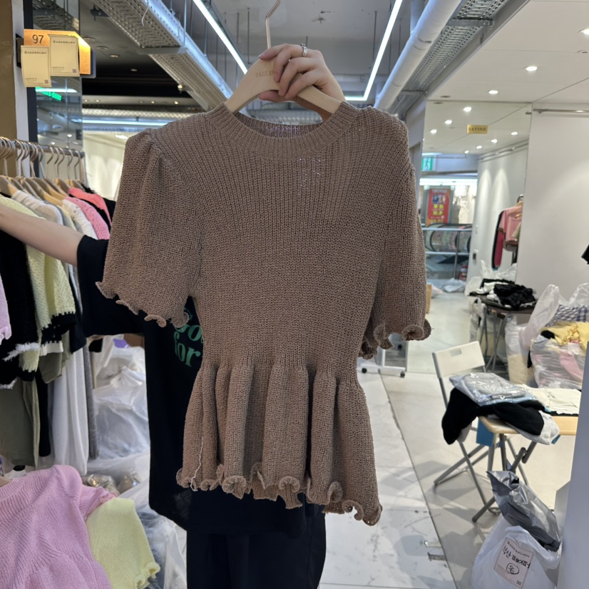 SAGE BRUSH韓國直郵女士新品人氣職業休閑熱賣時尚推薦針織衫SAGE BRUSH針織衫圖色4