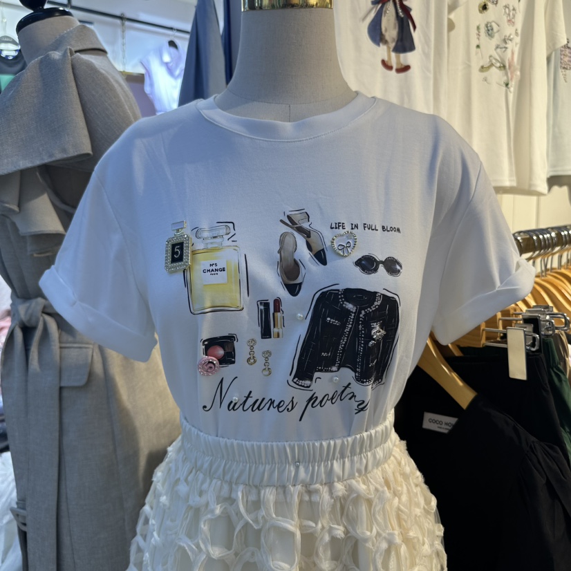 COCO HOLIC韓國直郵女裝新品熱賣人氣時尚推薦職業真品T恤COCO HOLICT恤