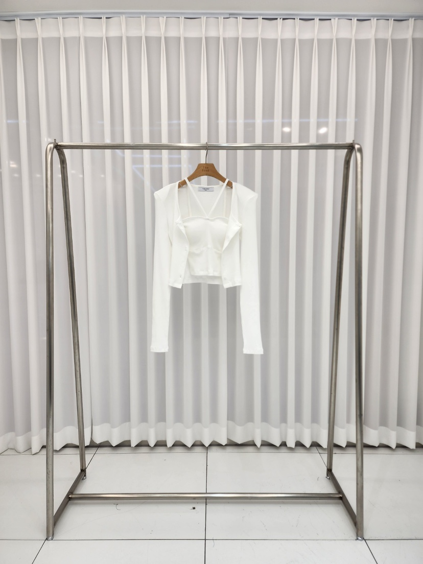 THE FIRST-Q韓國代購女裝新款真品休閑25春夏推薦套裝兩件套THE FIRST套裝圖色4