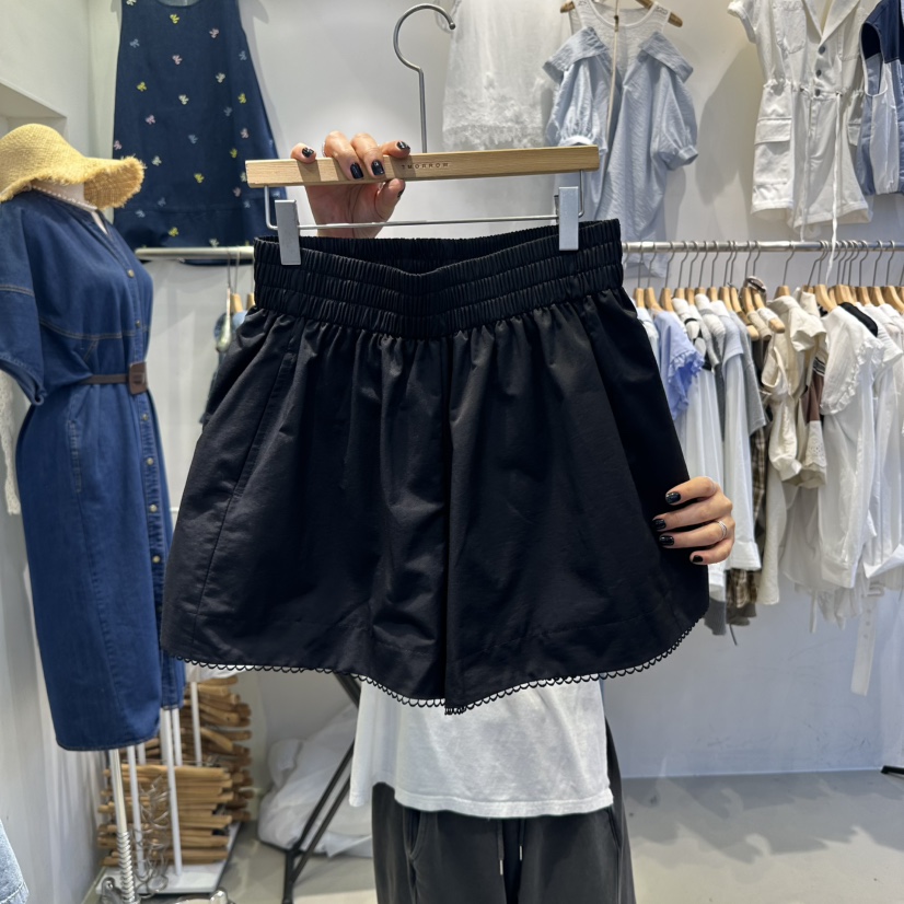 2MORROW東大門實拍女士新品推薦熱賣時尚休閑人氣職業短褲棉質2MORROW短褲圖色3