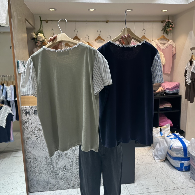 HERO韓國代購女裝新品熱賣25春夏人氣休閑職業時尚真品推薦T恤HEROT恤