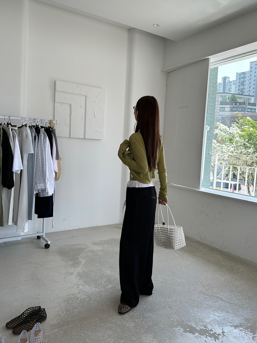 UNBOUND韓國直郵㊣女裝新品時尚熱賣休閑25春夏人氣推薦休閑褲UNBOUND休閑褲