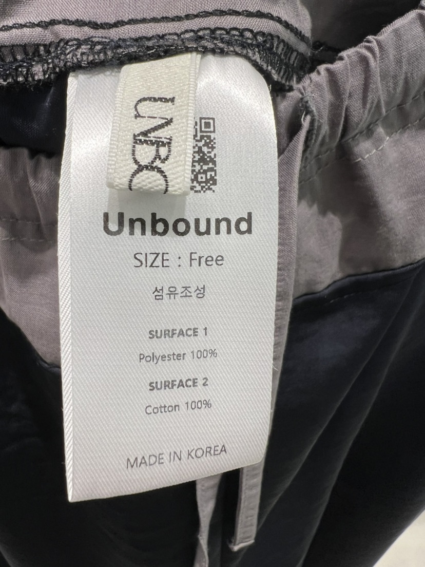 UNBOUND韓國直郵㊣女裝新品時尚熱賣休閑25春夏人氣推薦休閑褲UNBOUND休閑褲