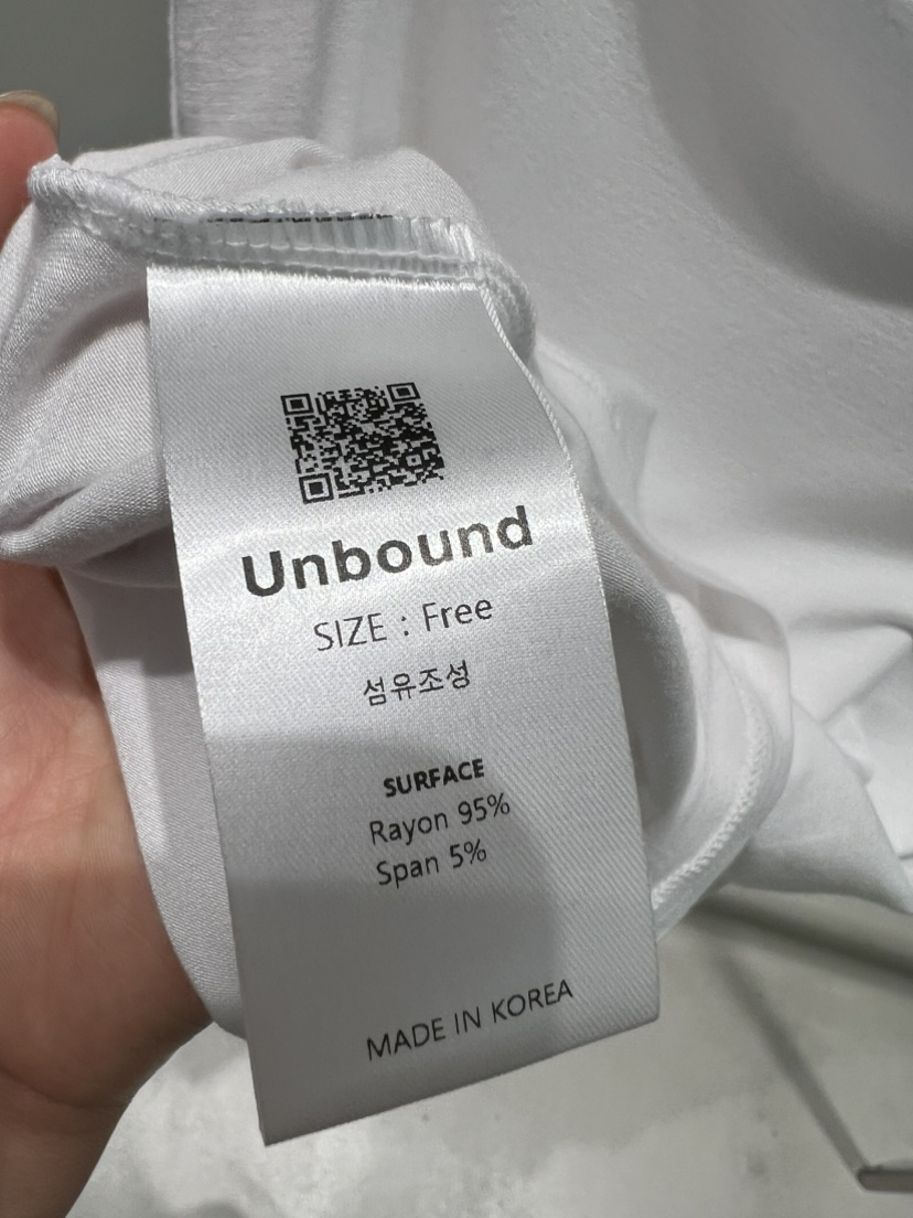 UNBOUND直郵韓國代購㊣女裝新品人氣推薦休閑25春夏吊帶背心UNBOUND吊帶/背心