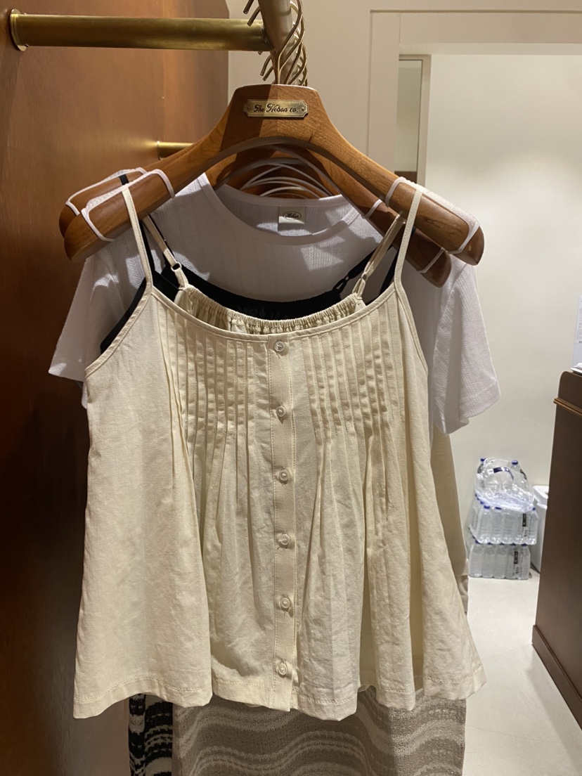 HEBON直郵韓國代購㊣女裝新款25春夏熱賣休閑人氣推薦吊帶背心HEBON吊帶/背心圖色2