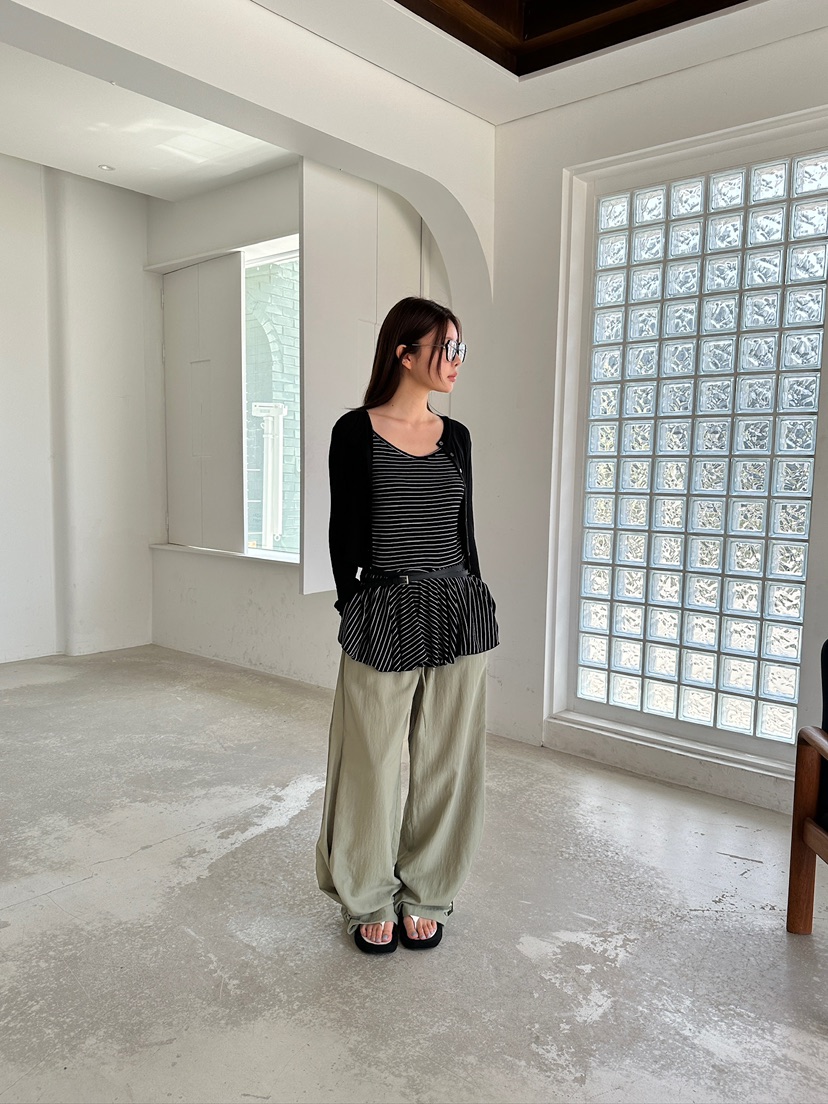 UNBOUND韓國㊣直郵東大門代購女裝新品休閑25春夏推薦休閑褲UNBOUND休閑褲