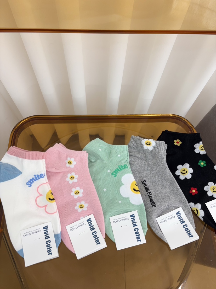 CACTUS-Q直郵韓國代購㊣女裝新品推薦時尚25春夏休閑熱賣襪子CACTUS十雙起/可混搭襪子
