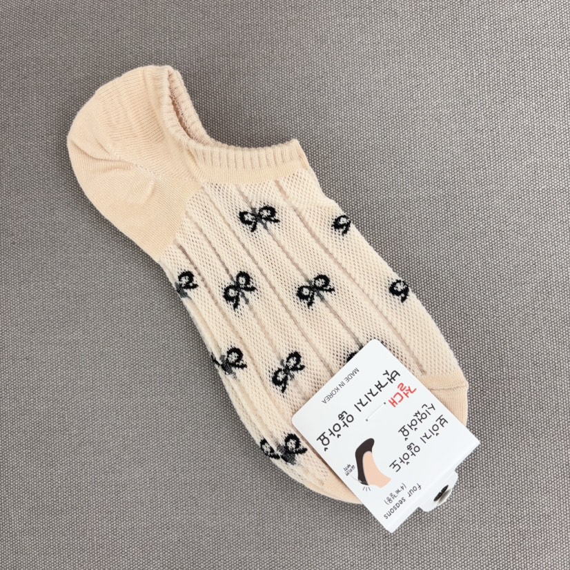CACTUS-Q韓國㊣直郵東大門代購女裝新品推薦25春夏時尚襪子CACTUS十雙起/可混搭襪子圖色2