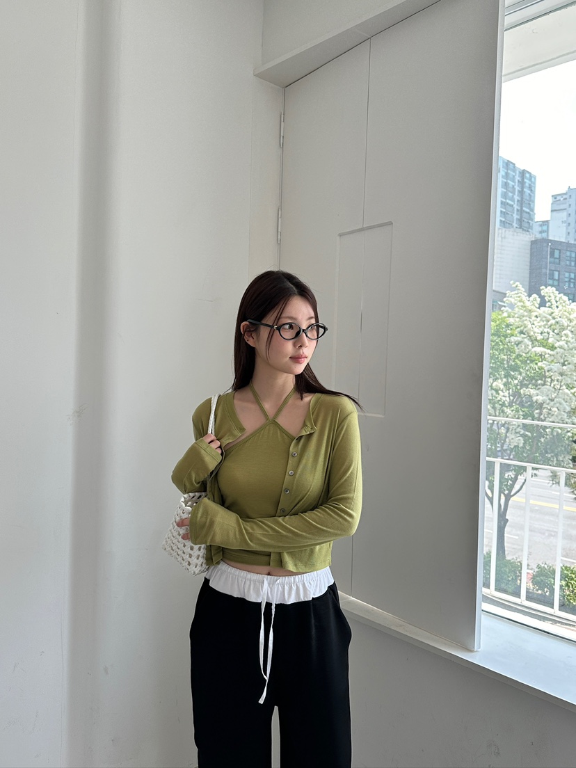 UNBOUND韓國直郵㊣女裝新品時尚熱賣休閑人氣25春夏吊帶背心UNBOUND吊帶/背心