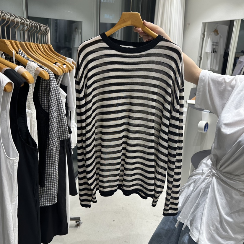 TREND SELLER/G直郵韓國代購㊣女裝新品推薦人氣熱賣針織衫G/TREND SELLER針織衫圖色1