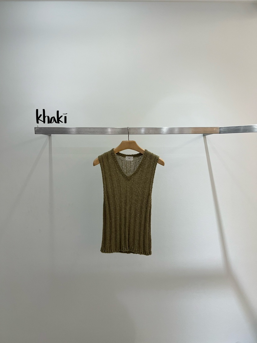 ONESTASTE韓國㊣直郵東大門代購女裝新品推薦25春夏吊帶背心TASTE/ONESTASTE吊帶/背心圖色2