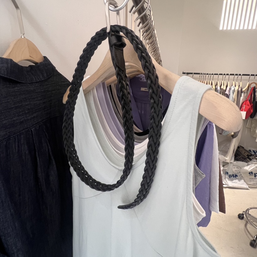 PLATE直郵韓國代購㊣女裝新品時尚推薦25春夏休閑人氣腰帶腰帶PLATE腰帶