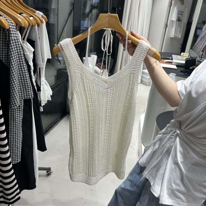 TREND SELLER/G韓國直郵㊣女裝新品休閑25春夏推薦吊帶背心G/TREND SELLER吊帶/背心圖色1