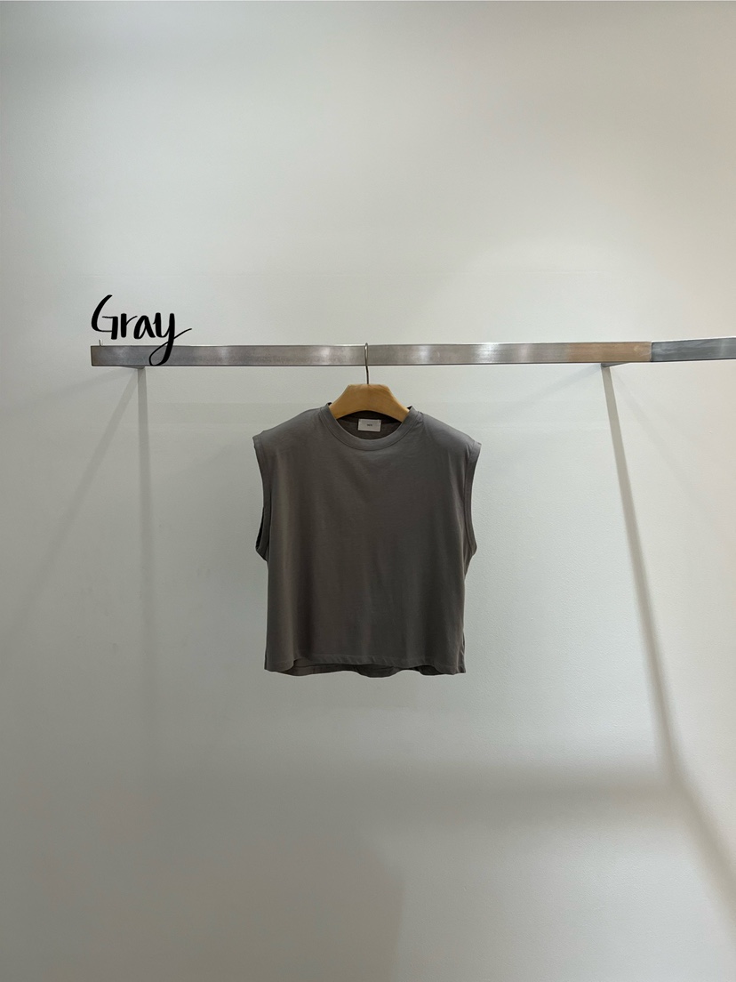 ONESTASTE韓國㊣直郵東大門代購女裝新款25春夏休閑吊帶背心TASTE/ONESTASTE吊帶/背心圖色3