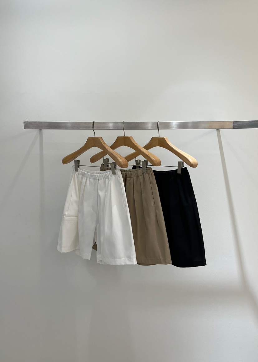 ONESTASTE韓國㊣直郵東大門代購女裝新品熱賣25春夏短褲口袋TASTE/ONESTASTE短褲